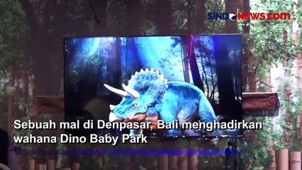 Asyiknya Berlibur di Wahana Edukasi Hewan Purba Denpasar, Ada Dinosaurus