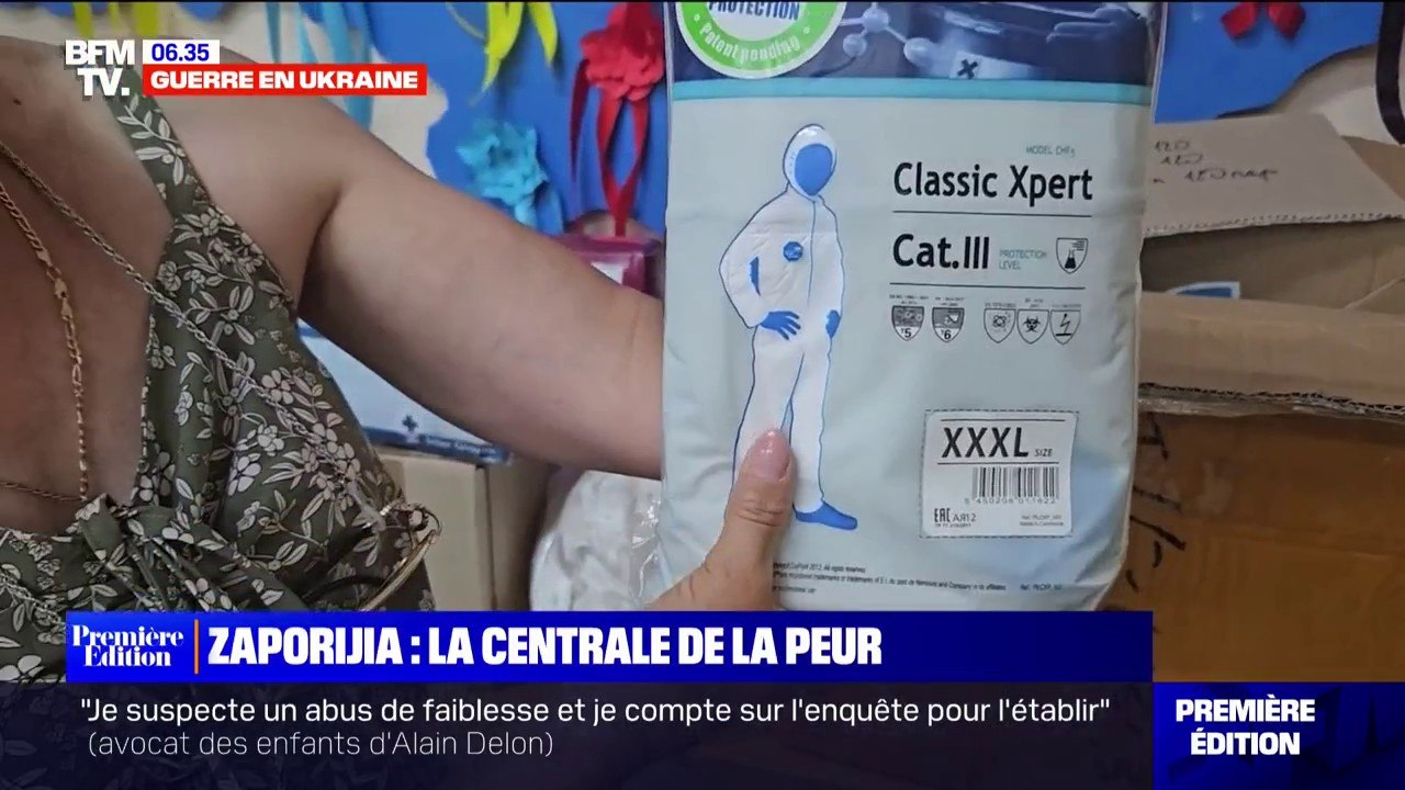 Dans les villes autour de la centrale nucléaire de Zaporijia en Ukraine, le fatalisme des habitants face à la menace d'un accident nucléaire