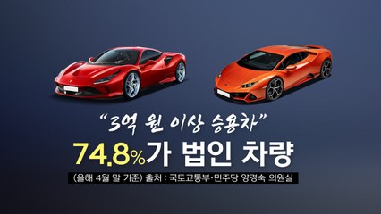 "휴가지 법인차 딱 걸렸어"...9월부터 법인차 번호판 연두색 [앵커리포트] / YTN