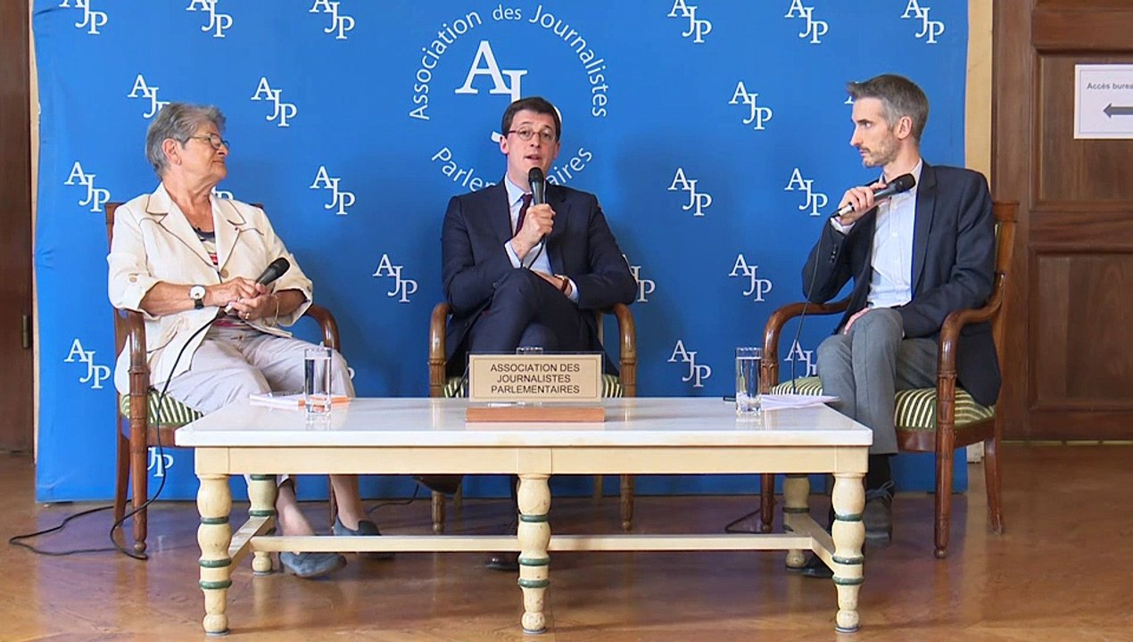 Conférence de presse de l’AJP : M. Sacha Houlié, député (Renaissance) de la Vienne, Président de la commission des Lois de l’Assemblée nationale - Mercredi 5 juillet 2023