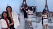 Sushmita Sen का Younger Daughter Alisah के साथ Eiffel Tower Dance Video, Beti Dress Troll | Boldsky
