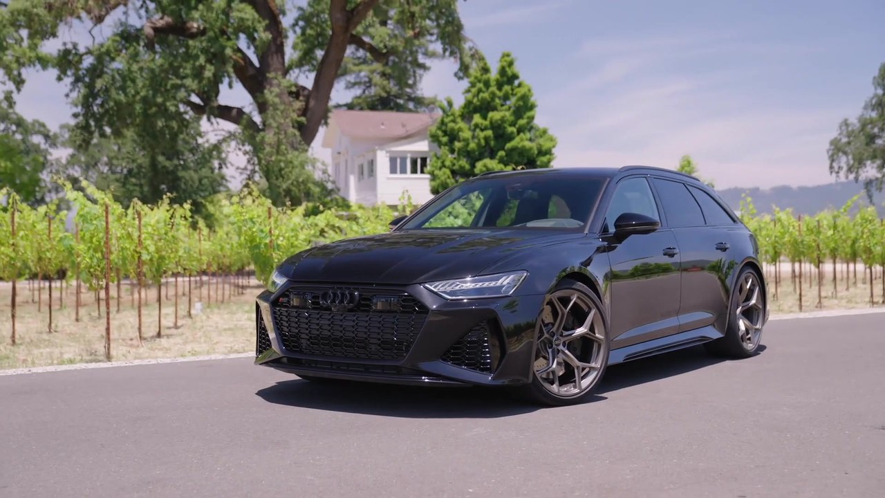 Audi RS 6 Avant performance Design in Mythos black metallic