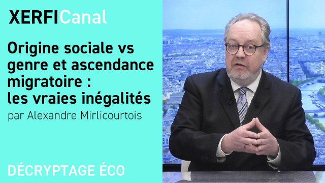 Origine sociale vs genre et ascendance migratoire : les vraies inégalités [Alexandre Mirlicourtois]