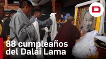 Nepal conmemora el 88 cumpleaños del líder espiritual dalái lama
