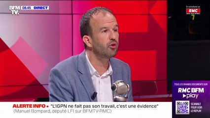 Manuel Bompard (LFI): "Je parle de révolte" à propos des évènements après la mort de Nahel