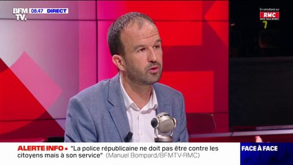 Manuel Bompard: "Nous souhaitons créer les conditions d'un calme durable"