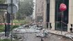 مقتل أربعة أشخاص في قصف استهدف مبنى سكنيا بمدينة لفيف الاوكرانية