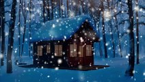 Sounds To Relax With snowfall sounds In Cabin Village