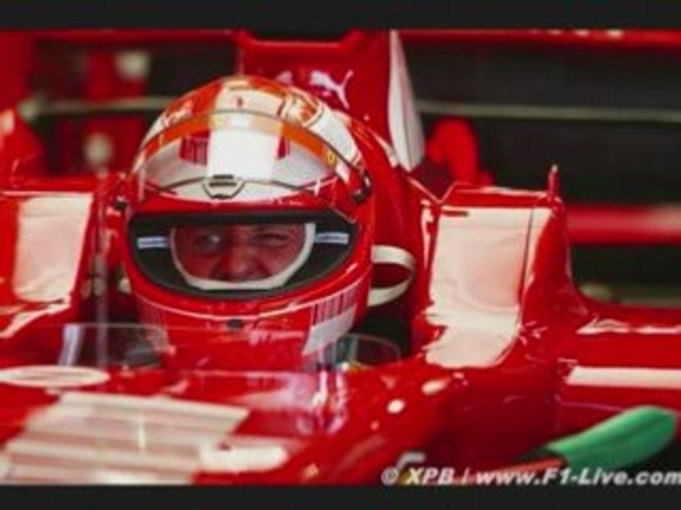 Michael Schumacher 2008 Barcelona