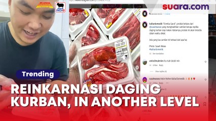 Cemilan Viral “Domba Garut” Sebut Reinkarnasi Daging Kurban, Warganet: Dodol Garut In Another Level