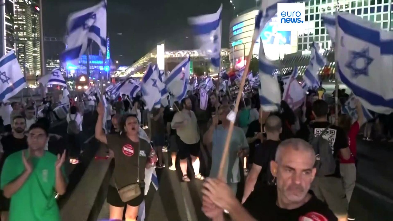 Массовый протест после отставки начальника полиции Тель-Авива
