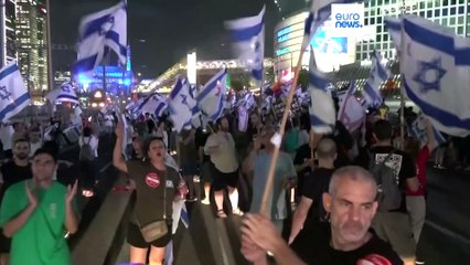 Массовый протест после отставки начальника полиции Тель-Авива