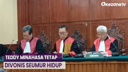 Banding Ditolak! Teddy Minahasa Tetap Divonis Seumur Hidup