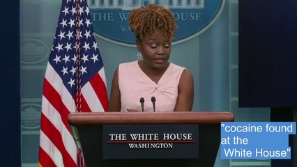 Breaking New- White House Press Secretary Karine Jean-Pierre on cocaine found at the White House