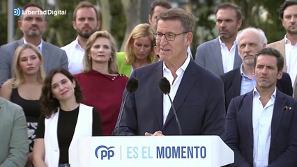 Feijóo pide para España el Gobierno "fuerte" de Ayuso porque "es un ejemplo"