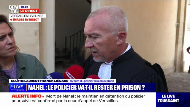 Il est encore dans un état de sidération : l'avocat du policier qui a tiré sur Nahel s'exprime