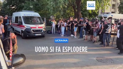 Detona ordigno esplosivo in un tribunale di Kiev: indagato muore e ferisce due agenti