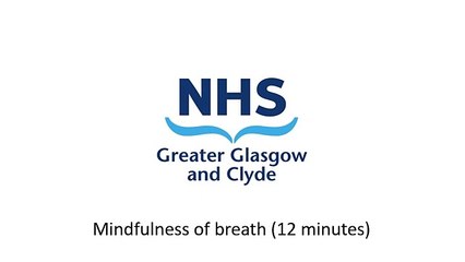 Mindfulness of breath practice - 12 minutes