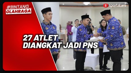 27 Atlet Berprestasi Resmi Dilantik Menpora Dito Jadi PNS, Terbanyak Cabor Bulu Tangkis
