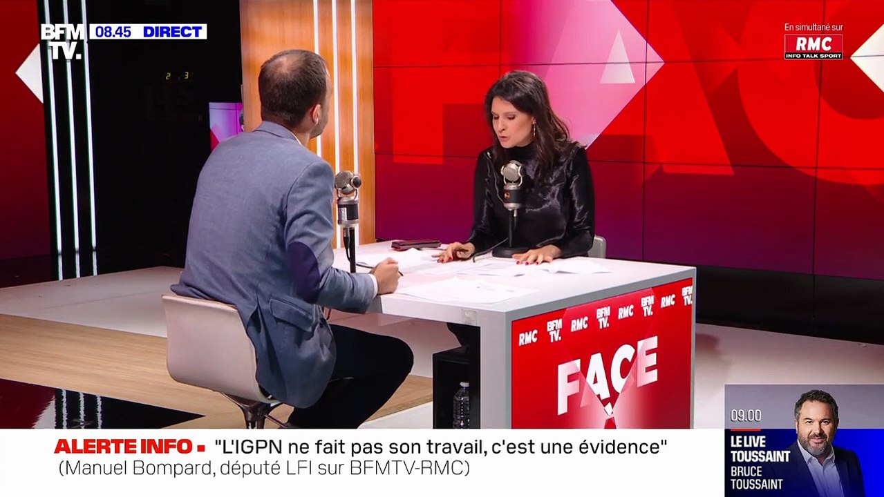 "Je vous trouve tordu" : débat musclé entre Apolline de Maherbe et Manuel Bompard autour de la mort de Nahel et les émeutes qui ont suivi