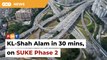 KL to Shah Alam in 30 minutes, commuters grateful for SUKE Phase 2