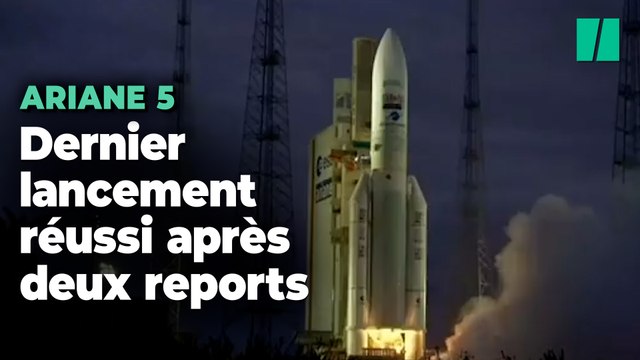 La fusée Ariane 5 a été lancée avec succès