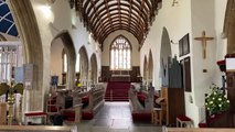 St Mary’s Church, Tenby - a walk up the aisle