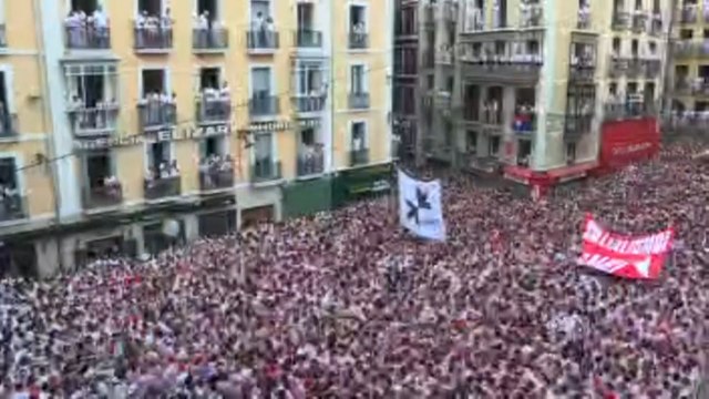 Suivez en direct le coup d'envoi des fêtes de la San Fermin à Pampelune en Espagne