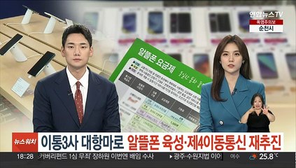이통3사 대항마로 알뜰폰 육성·제4이동통신 재추진