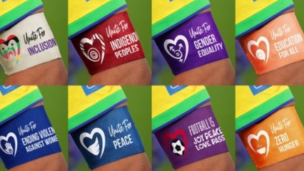 Nach "One love"-Skandal: Diese bunten Binden sind bei der WM 2023 plötzlich erlaubt