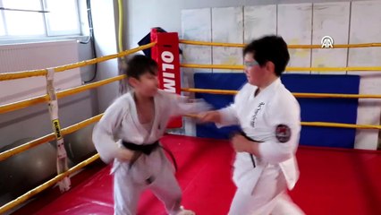 SAMSUN - Küçük budokaido sporcusu Fehim Faruk, Dünya Şampiyonası'na hazırlanıyor