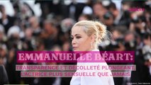 Emmanuelle Béart : transparence et décolleté plongeant, l'actrice plus sensuelle que jamais
