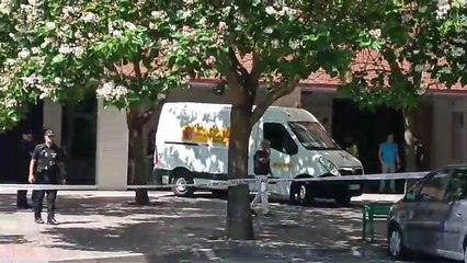 Tiroteo en el G-3 por un atraco en el Banco Santander de la calle Condesa Mencía