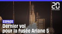 Espace : La fusée Ariane 5 a effectué son dernier vol