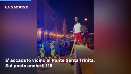 In stato di alterazione finiscono in Arno: salvati dai vigili del fuoco