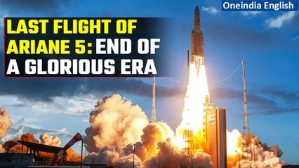 Ariane 5: ESA's most reliable rocket lifts off for the last time | Oneindia News