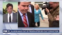 Actress Allison Mack out early from prison