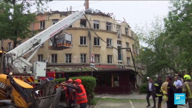 Russian cruise missile attack on Ukraine city of Lviv kills 4 people and wounds more
