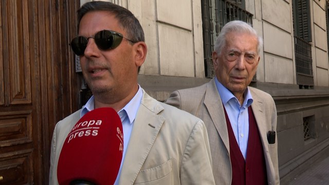 Gonzalo Vargas Llosa habla sobre el alta hospitalaria de su padre