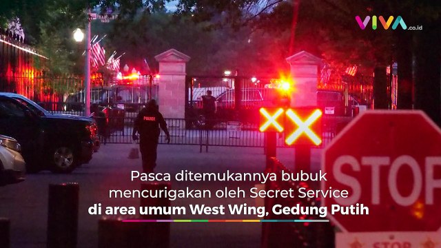 Gedung Putih 'Lockdown' Gegara Ada Bubuk Putih Misterius