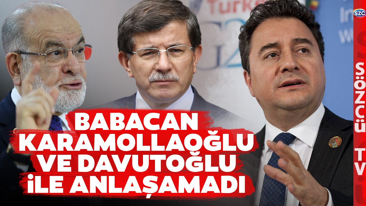Ali Babacan Gelecek ve Saadet Grubunda Yer Alma...