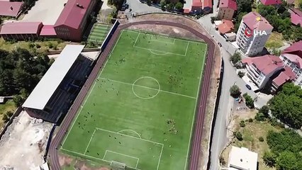 Bitlis'te açılan ücretsiz futbol okuluna rekor başvuru