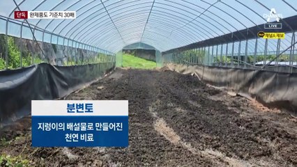 [단독]크롬 기준치 30배…‘비료’ 완제품 전량 회수