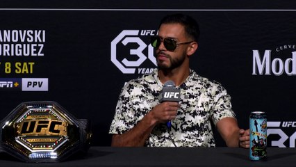 Yair Rodriguez looking to dethrone UFC featherweight champion Alexander Volkanovski