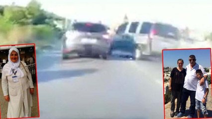İzmir'de makas atma kazası kamerada