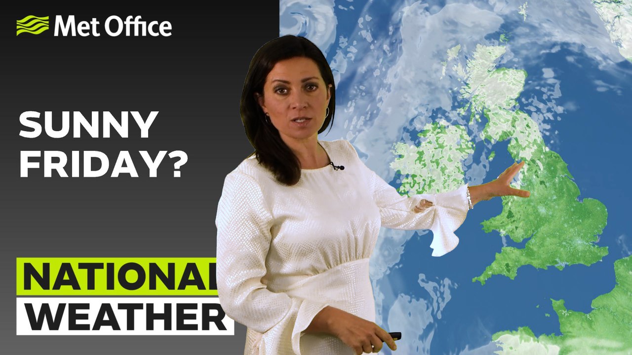 Met Office Afternoon Weather Forecast 06/07/23 - Increased chance of Thunderstorms