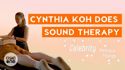 Cynthia Koh heals with sound | Celebrity Doing Things