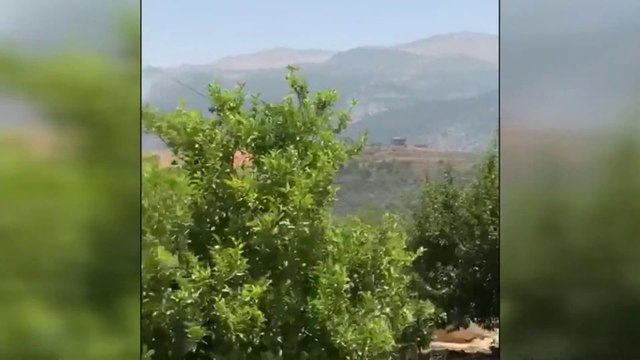 مقاطع مصورة توثق سلسلة الانفجارات في كفرشوبا جنوب #لبنان #العربية