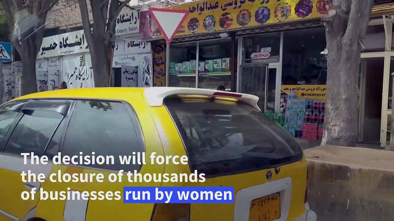 'It is very difficult to be a girl': Afghan women react to beauty parlours ban