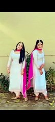 Punjabi song dance video l Punjabi song status evergreen l White suit with pink dupatta..